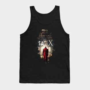 SAW X ( saw 10 )Tobin Bell as John Kramer movie graphic design poster Tank Top